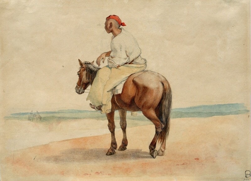 1848. Киргиз на коне
