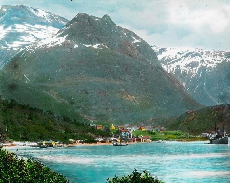 Цветные фото старой Норвегии