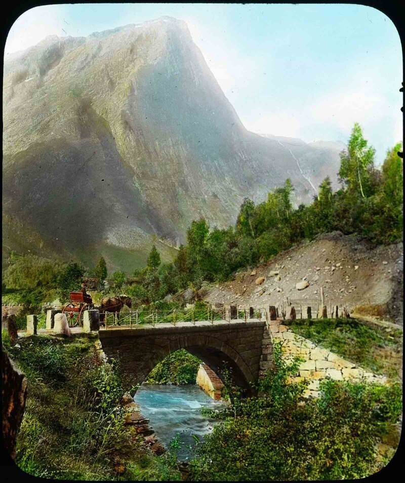 Цветные фото старой Норвегии