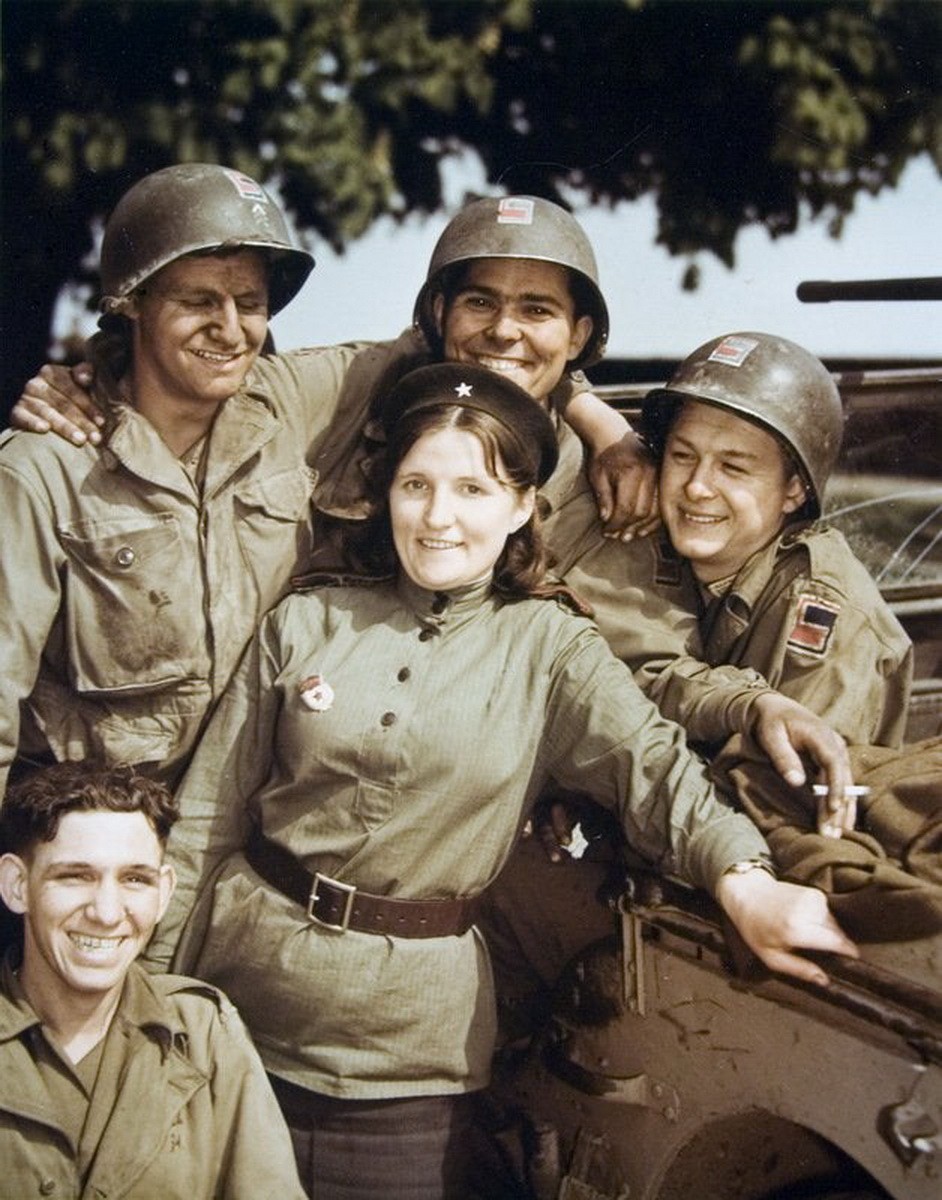 цветные фото второй мировой войны