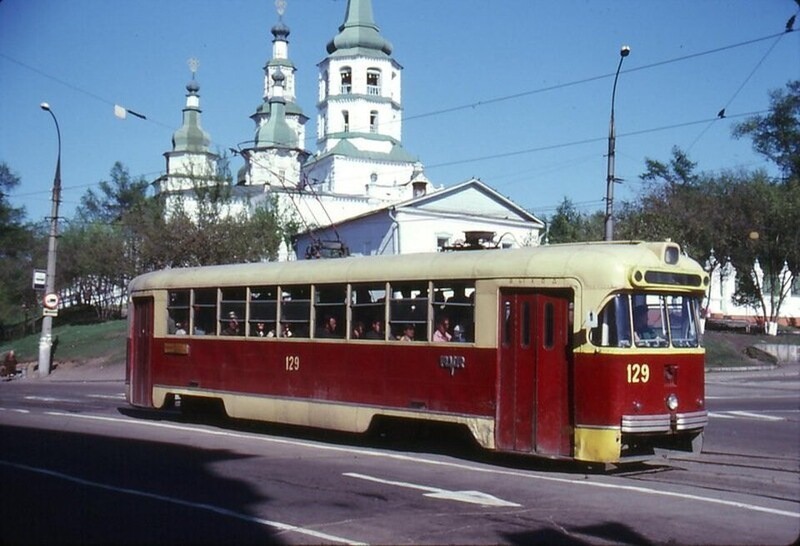 Трамвай в Иркутске: