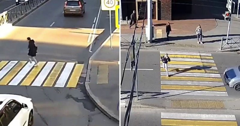Двух школьниц сбили в один день и на одной улице в Калининграде