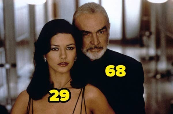 30 странных экранных пар с большой разницей в возрасте