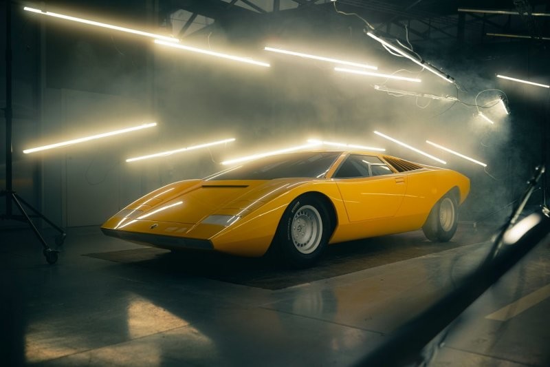 Компания Lamborghini построила новый прототип Countach LP500 1971 года для коллекционера