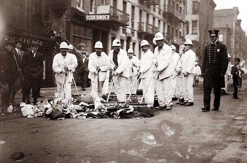 Нью-Йорк был одним из самых грязных городов Америки.