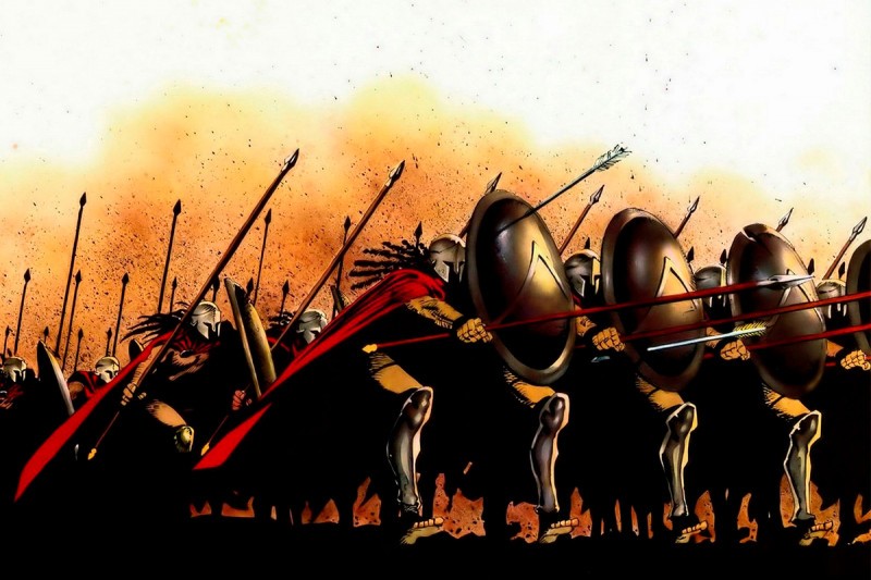 Почему царь Леонид взял с собой всего 300 спартанцев?