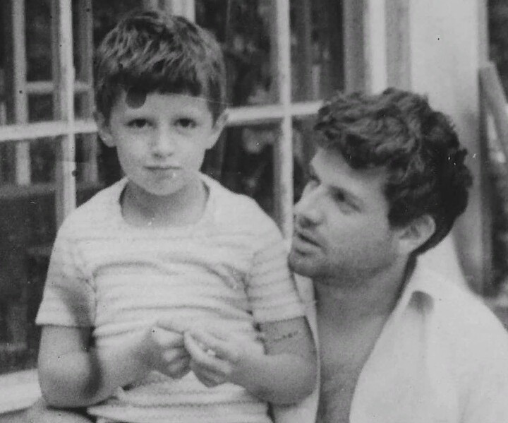 Александр Ширвиндт с сыном Михаилом, середина 1960-х