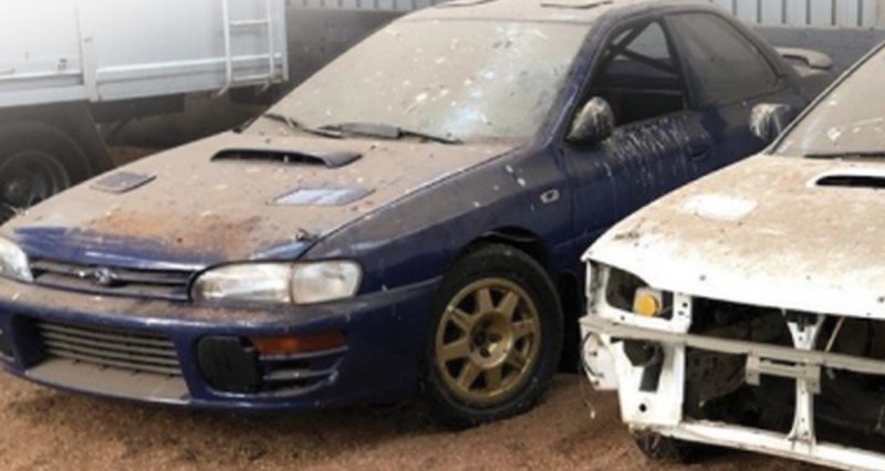 Subaru, на котором ездил Колин МакРей, обнаружили в австралийском сарае и продали за рекордную сумму