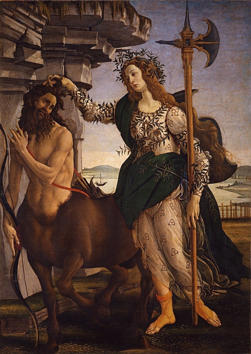 "Паллада и Кентавр", 1482 г. 