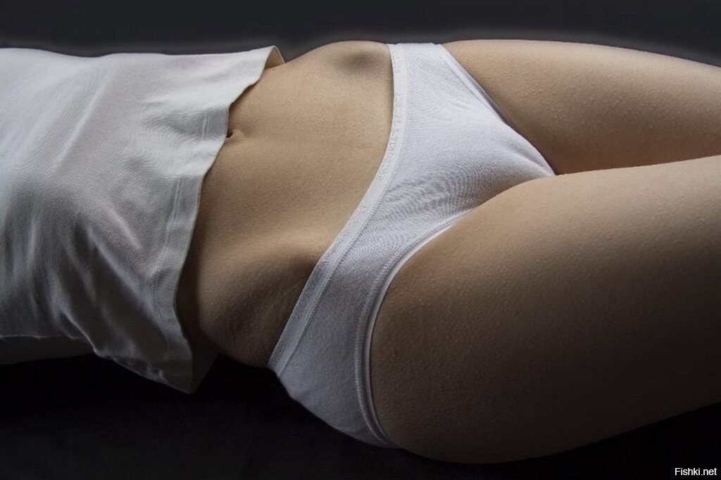 Sexy Girls In White Panties