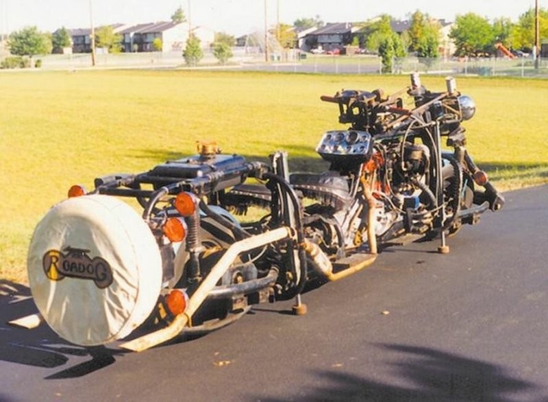 Roadog — самодельный мотоцикл-монстр весом в полторы тонны