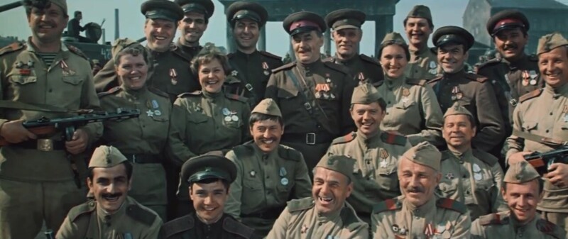 Матвеев, Тихонов и Михайлов в одном из лучших фильмов о Великой Отечественной войне