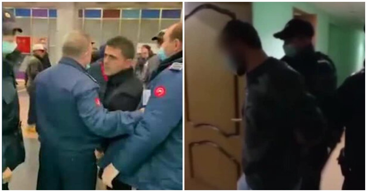 Промеса задержала полиция. В Москве задержали в метро кавказцев.