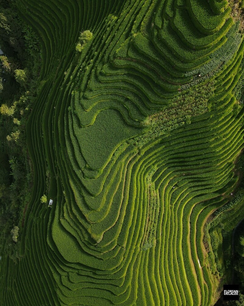 Фотограф показывает многоликую красоту Китая с высоты птичьего полета