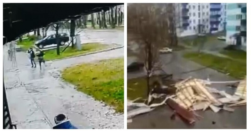 На Сахалине сорванная ветром крыша раздавила двух людей