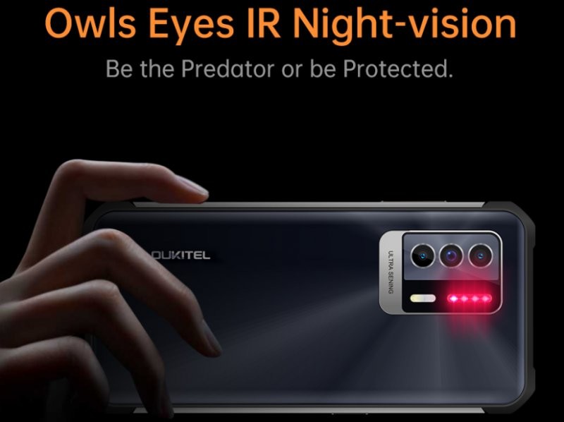 Oukitel WP17: смартфон со стильным дизайном и камерой ночного видения 