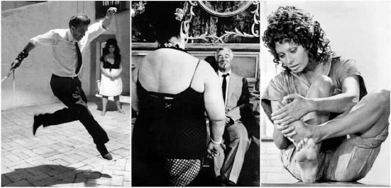 20 потрясающих черно-белых фотографий звезд итальянского экрана 60-х
