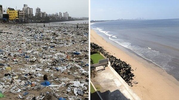 1. Житель Мумбаи собрал 5 миллионов кило мусора