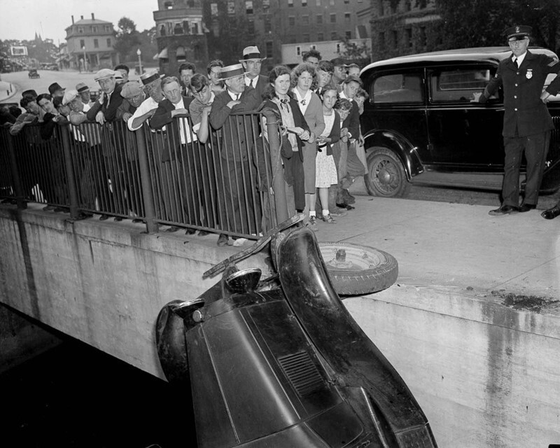 Ретро-снимки эпичных аварий 1930-х годов