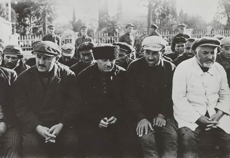 Кулаки, обвинённые в террорt против работников кооперации. Абхазия 1929  год