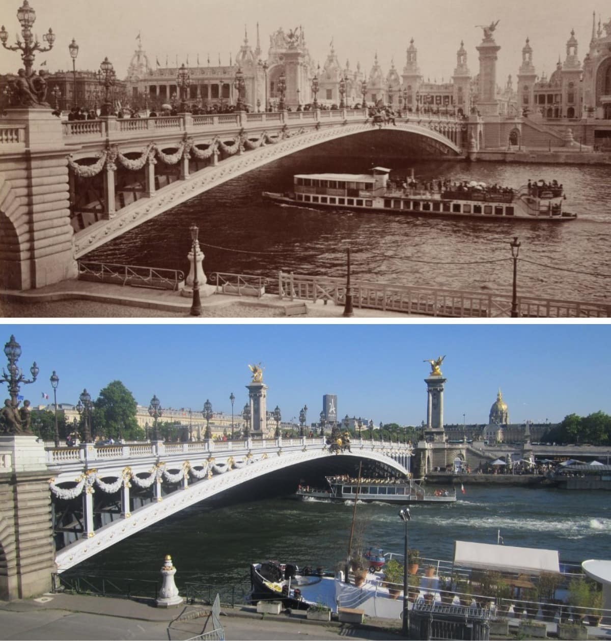 4 города возникшие в разные века. Александрийский мост в Париже 1900. Всемирной выставке в Париже в 1900 году мост.