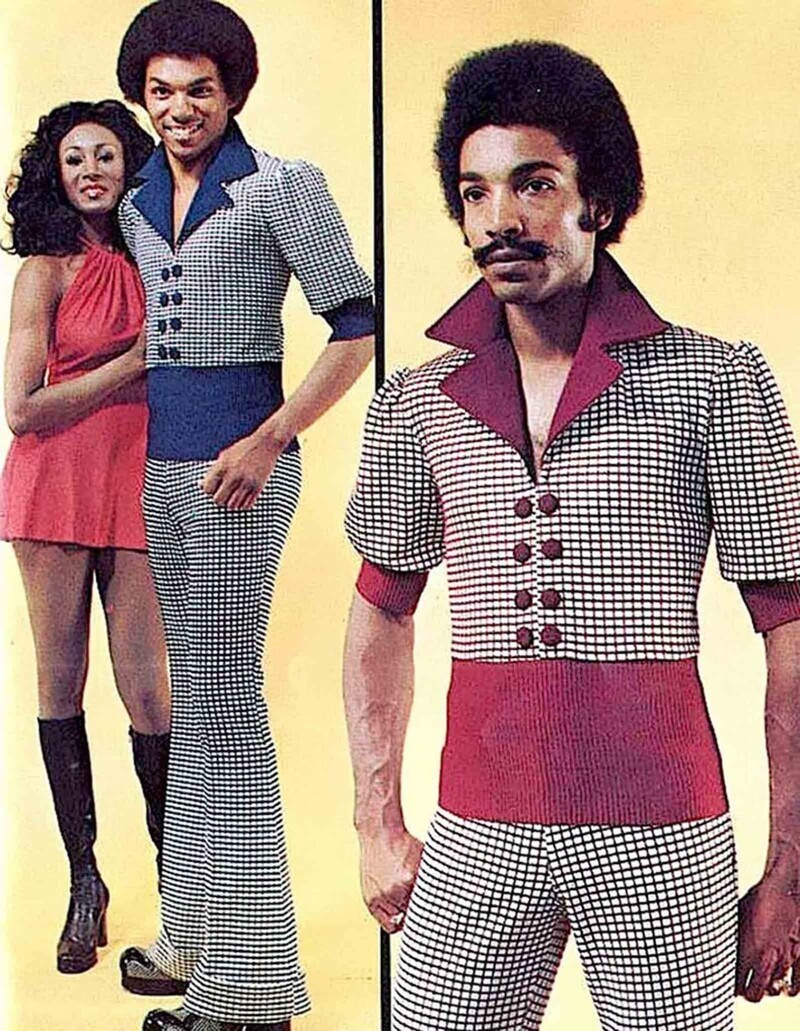 70-Е Америка мода мужчины