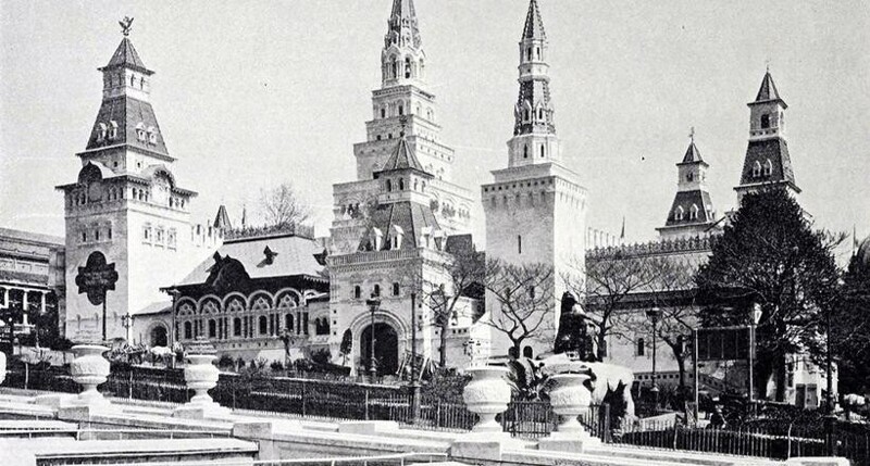 Павильон России на Всемирной выставке в Париже в 1900 году.
