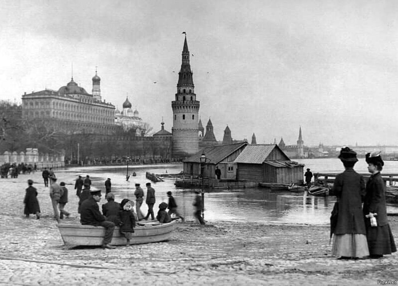 Москва много лет назад