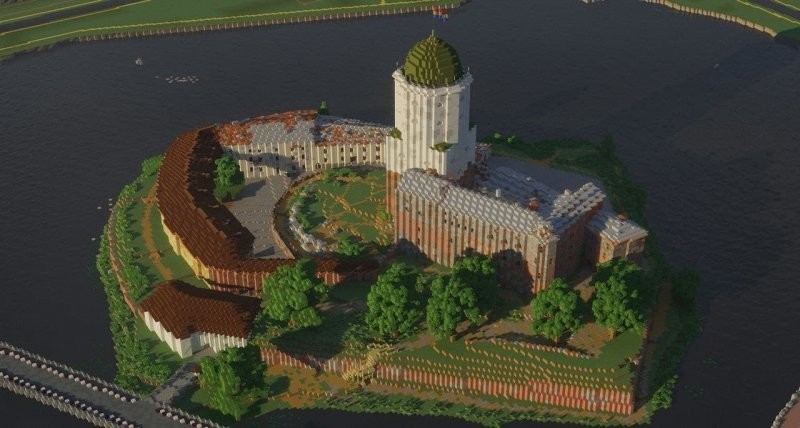 В Minecraft построили более 300 зданий Петербурга