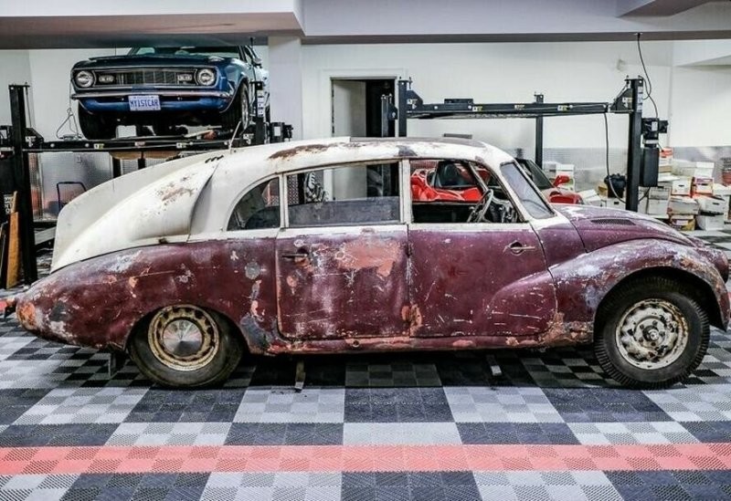 Редкую Tatra T 87 выставили на аукцион
