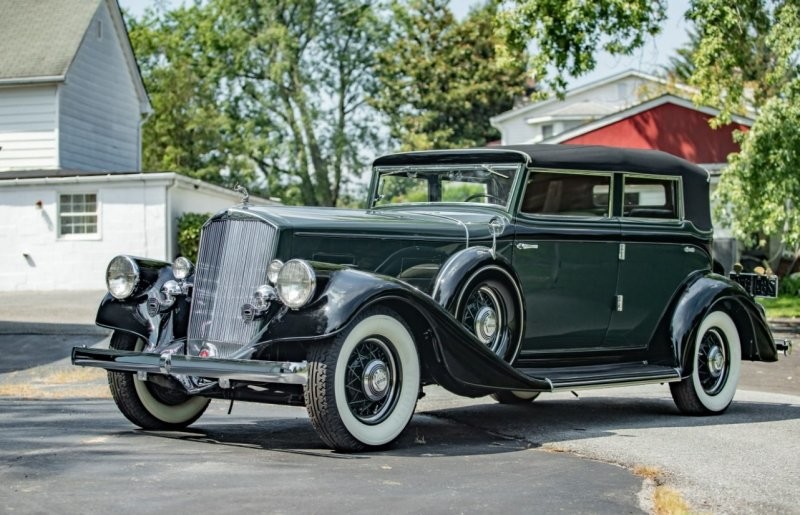 4. Pierce-Arrow Model 840A Convertible Sedan 1934 года продан за $330,000 (27 300 000 руб.)