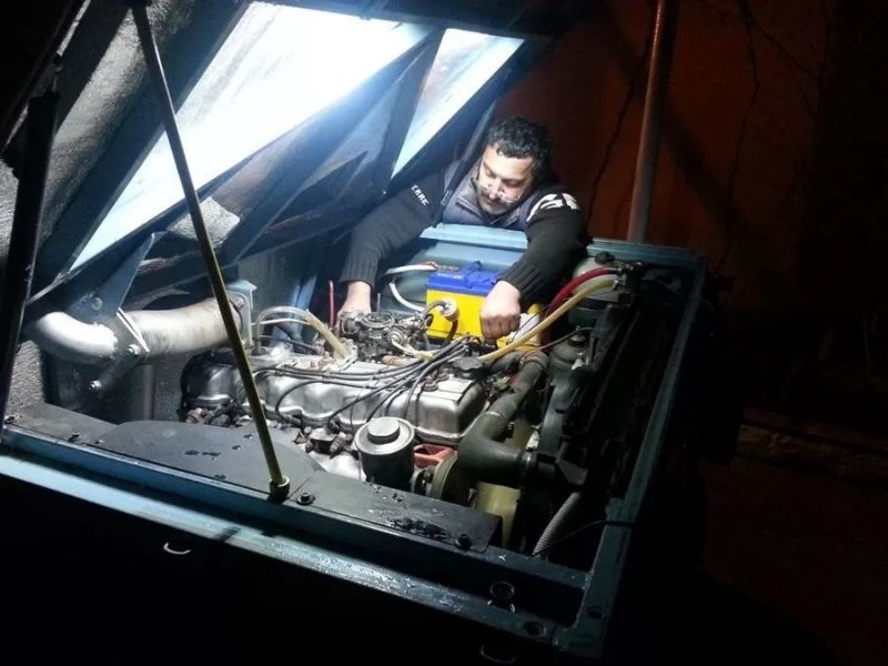 В Азербайджане ЛуАЗ превратили во внедорожного монстра с двигателем от Toyota