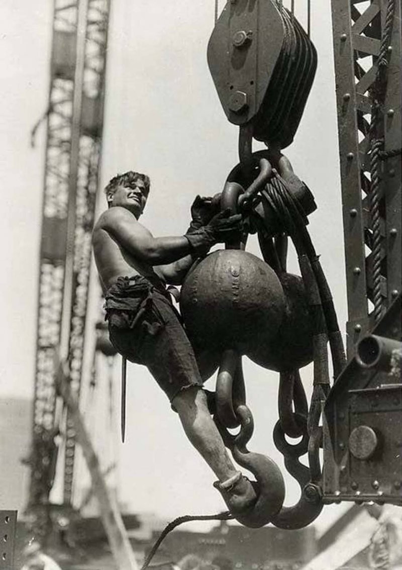 Сорвиголовы, которые построили Эмпайр-стейт-билдинг: фото 1930-1931 годов