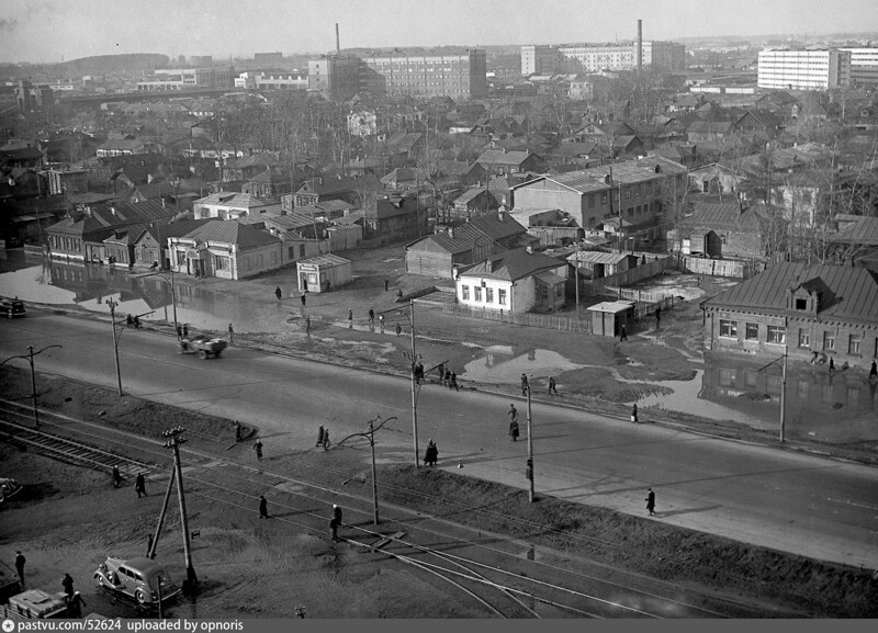 Москва, окрестности станции метро «Сокол», 1930-е гг