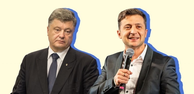 На украинском дне: у Зеленского такой же низкий рейтинг, как у Порошенко
