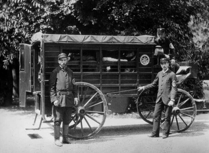Карета скорой помощи, 1881 год