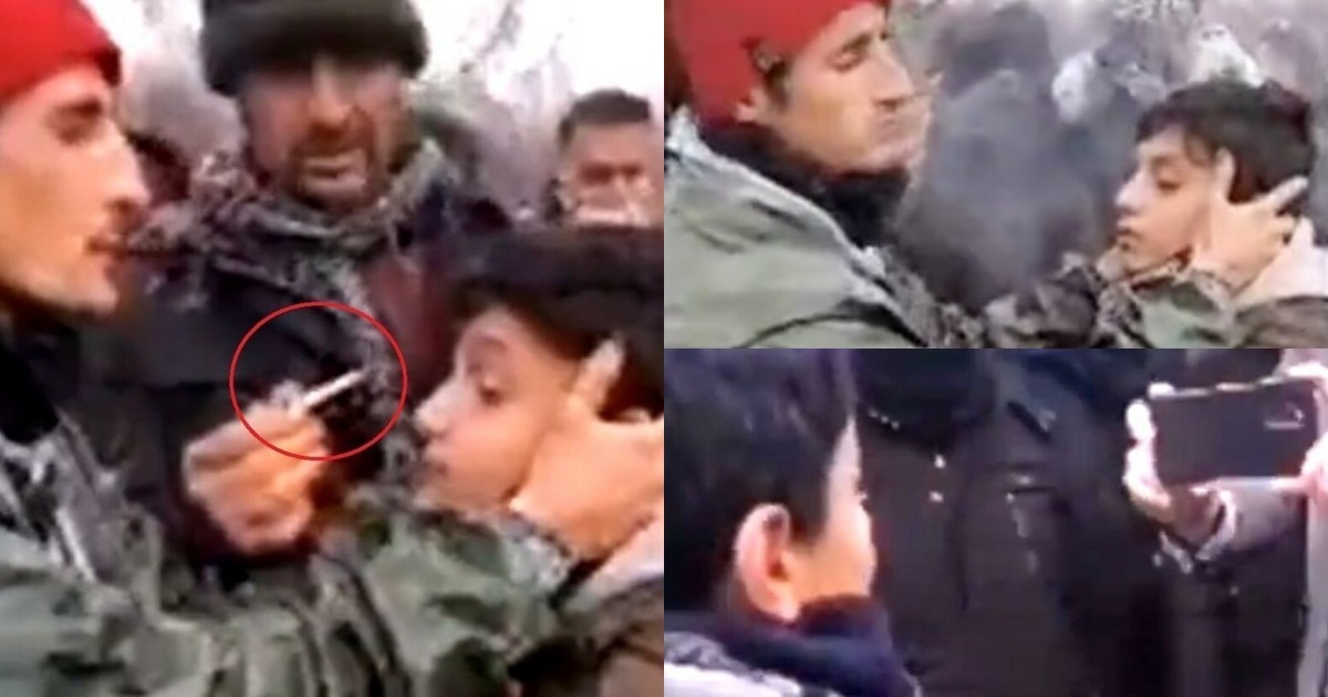 Когда очень хочешь в Европу: мигранты пустили в глаза ребенку сигаретный дым, чтобы вызвать слезы