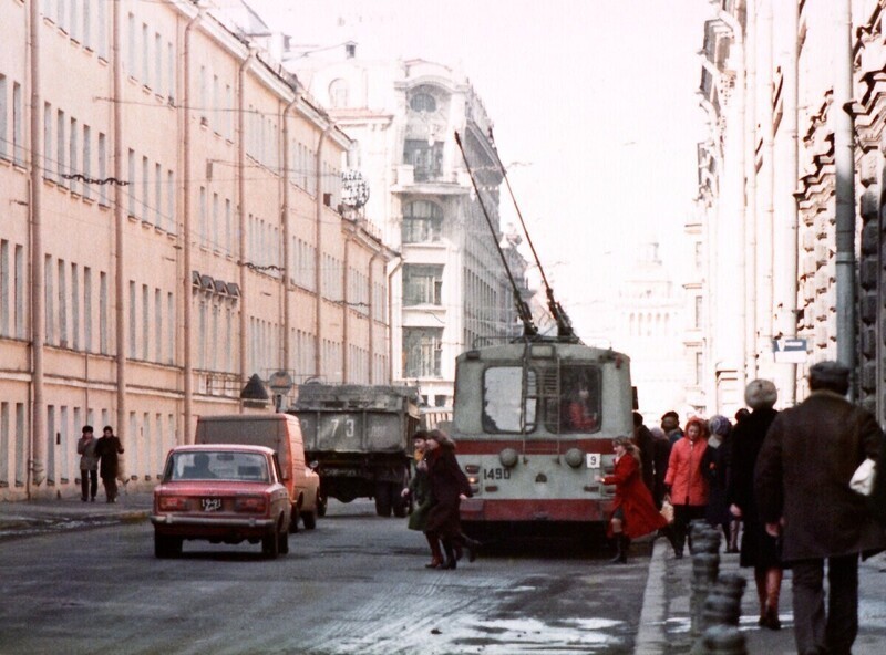 Прогулка по Ленинграду 1981 года