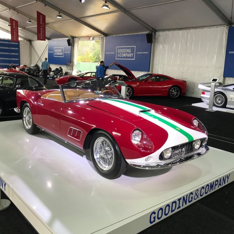 2. Ferrari 250 GT LWB California Spider Competizione 1959 года продали за $10,840,000 (771 400 000 руб.)