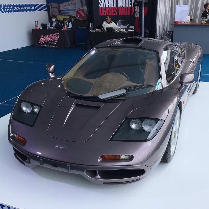 1. McLaren F1 1995 года продан за $20,465,000 (1 436 000 000 руб.)