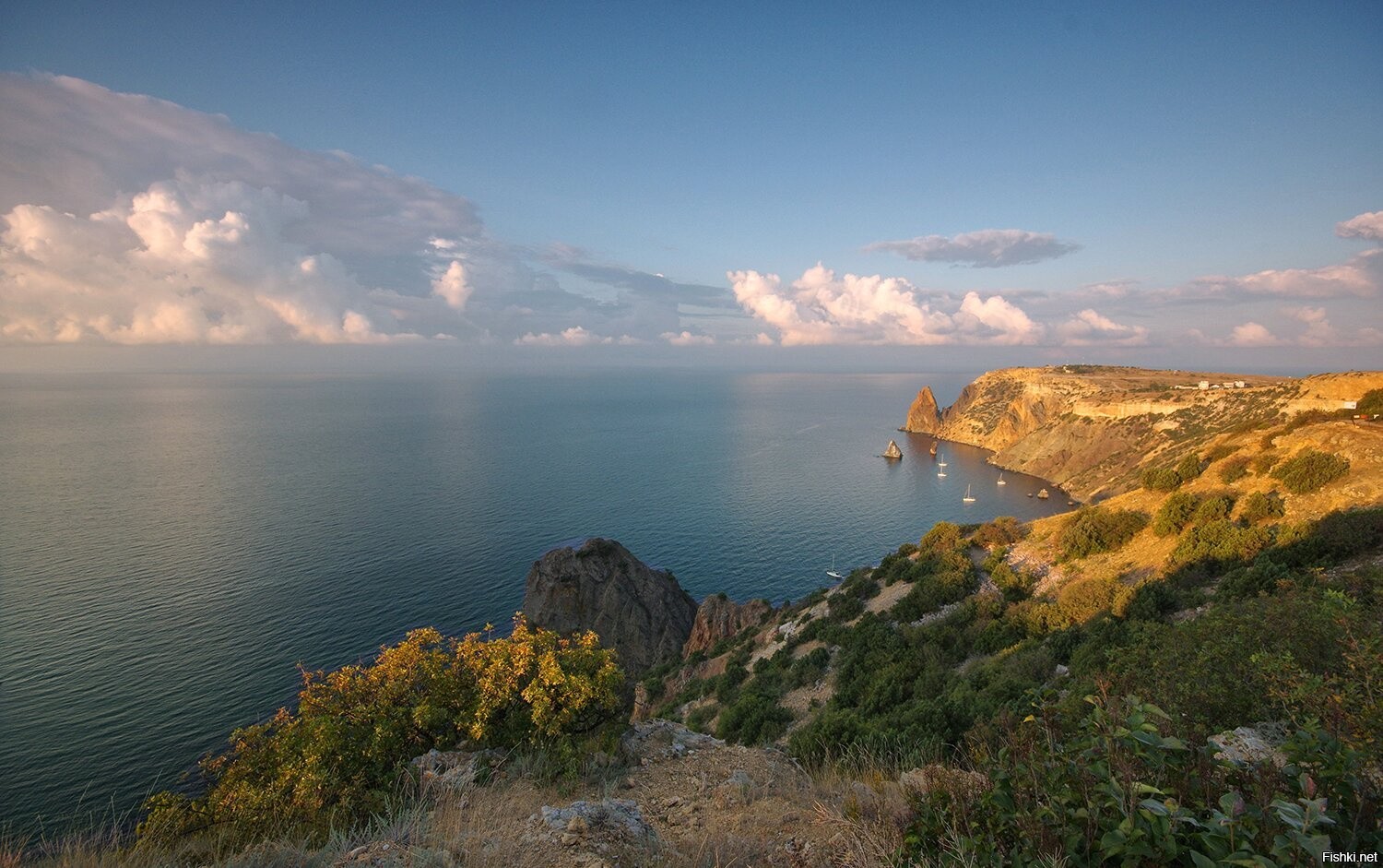 Милые пейзажи Крым мыс Фиолент
