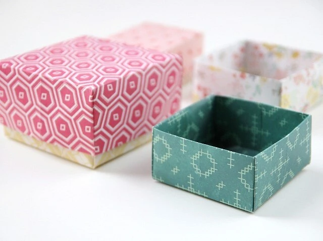 Как сделать коробочку из бумаги в технике оригами