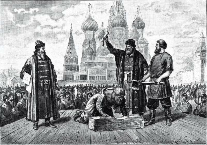 Как в старину на Руси наказывали воров