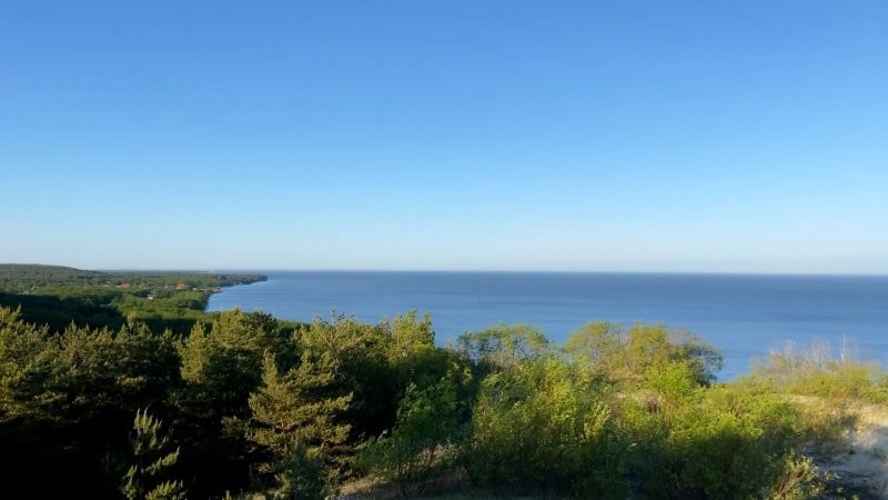 Вид на Куршский залив