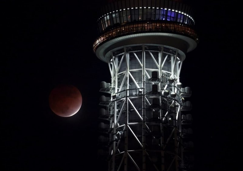 Как выглядело самое долго лунное затмение за 500 лет