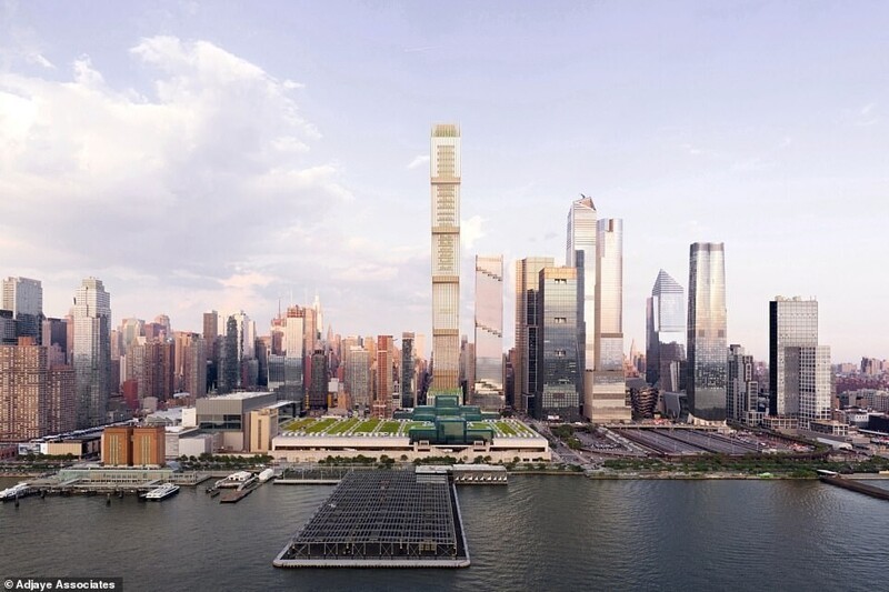 В Нью-Йорке построят супервысокий "перевернутый" небоскреб