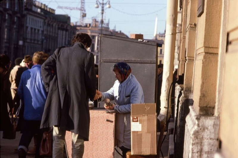 Прогулка по Ленинграду 1983 года