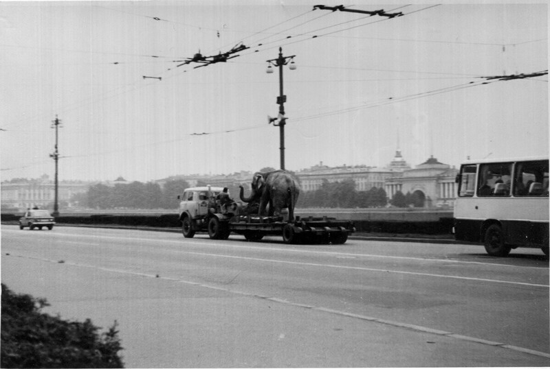 Прогулка по Ленинграду 1983 года