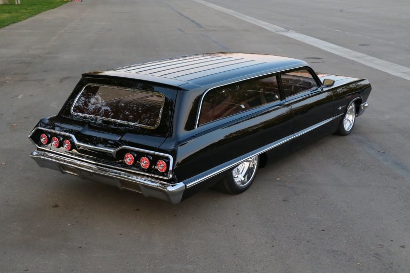 «Impressive» — универсал Chevrolet Impala 1963 года стал лучшим кастомным автомобилем года