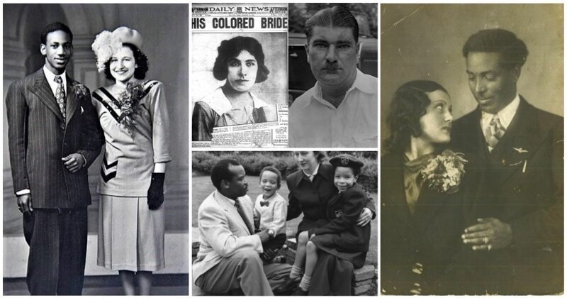 15 исторических фото, когда за межрасовый брак могли и убить